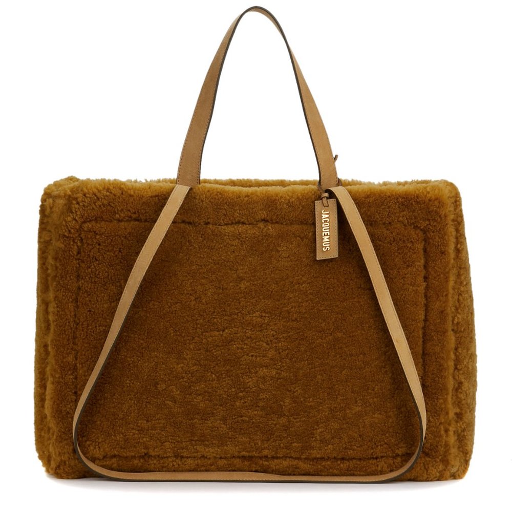 NWT Jacquemus Le Cabas Neve Large Tote Bag